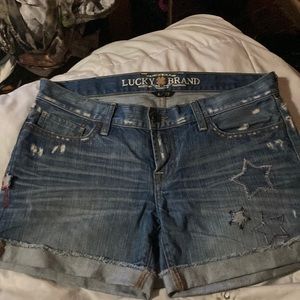 Lucky brand jean shorts